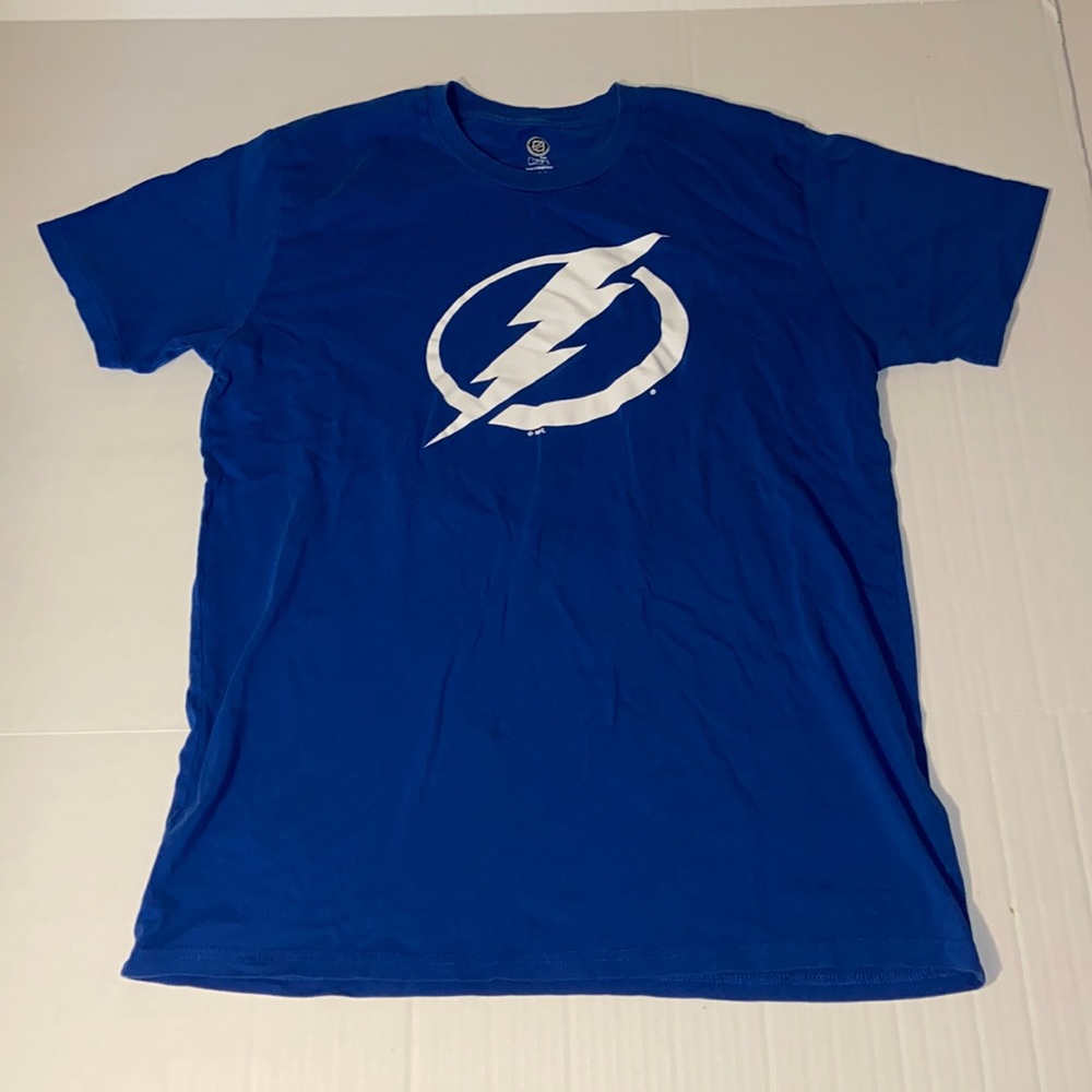 NHL Tampa Bay Lightning Unisex Large Short Sleeve Tee Shirt